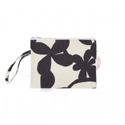 Field Blur Canvas Clutch