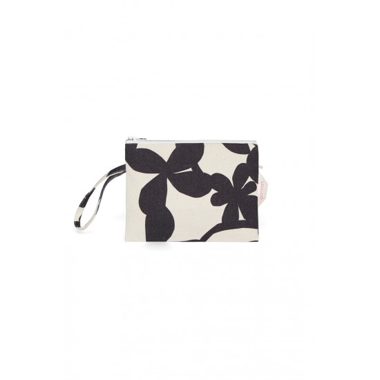 Field Blur Canvas Clutch