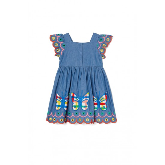 Flutterby Broderie Dress