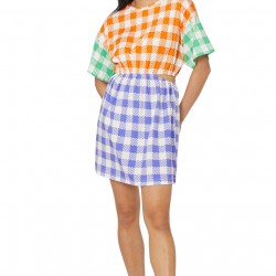 Gingham Glow Tee Dress