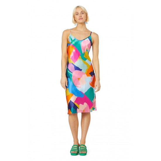 Tulip Tangle Slip Dress