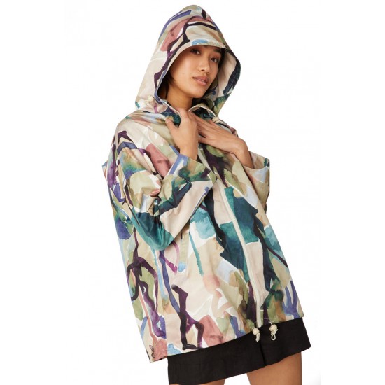 Abstract Raincoat