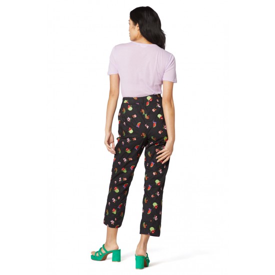 Fruit Tingle Embroidered Pant