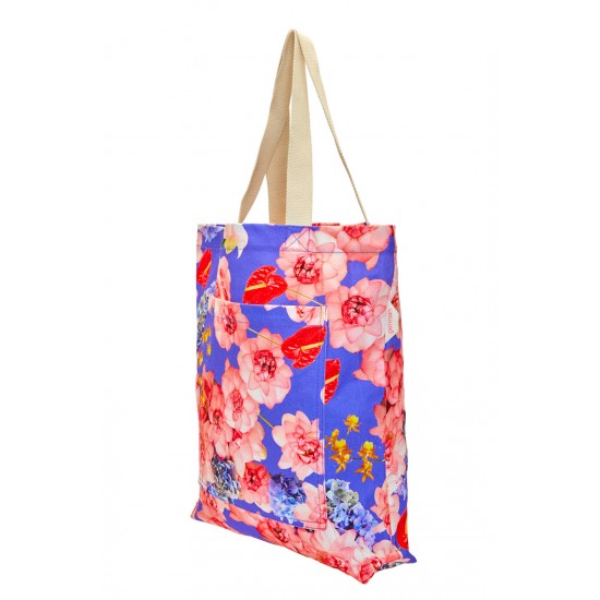 Lotus Canvas Tote