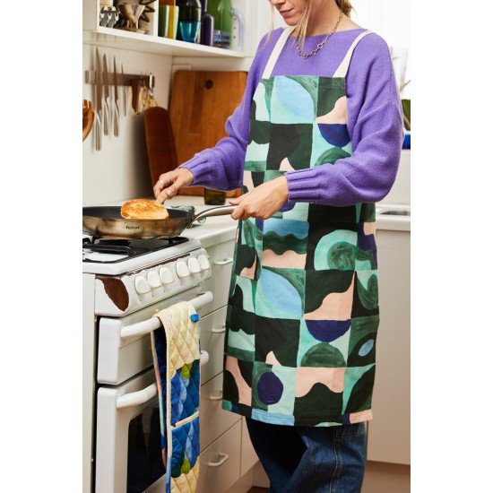 Painted Blocks Apron