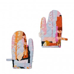 Garden Oven Mitt Set