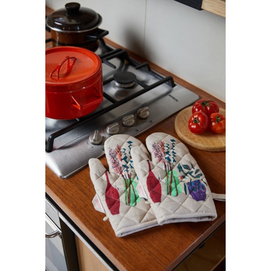 Still Life Oven Mitt Set