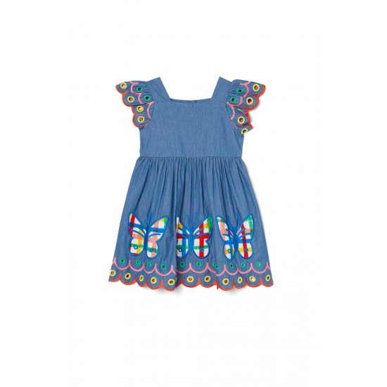 Flutterby Broderie Dress