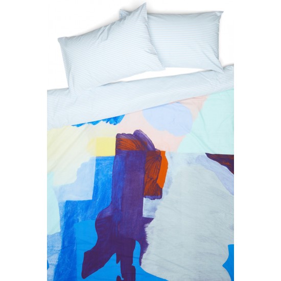 Blue Depths Bedding Set Queen