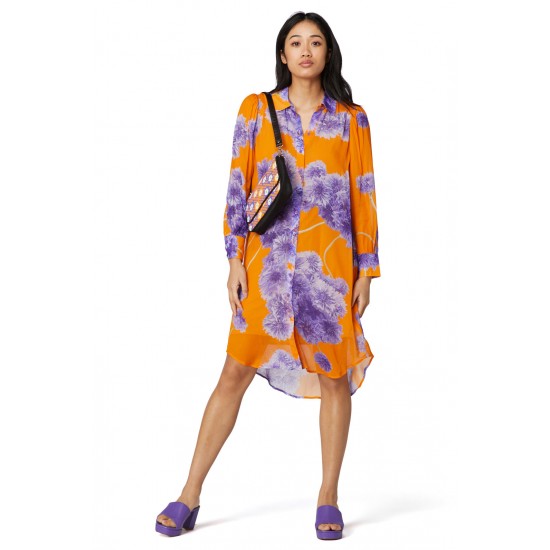 Cornflower Shirt Dress