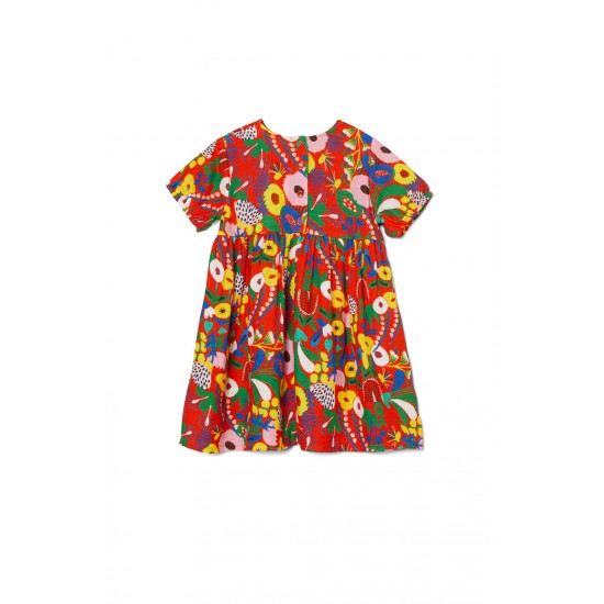 Rosie Posie Shirred Dress