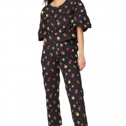 Fruit Tingle Embroidered Pant