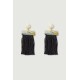 Flat Tassel Earrings