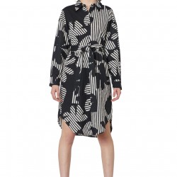 Petal Pusher Shirt Dress