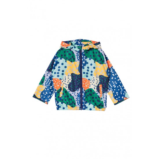 Polka Patchwork Raincoat