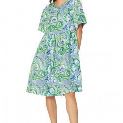 Super Paisley Smock Dress