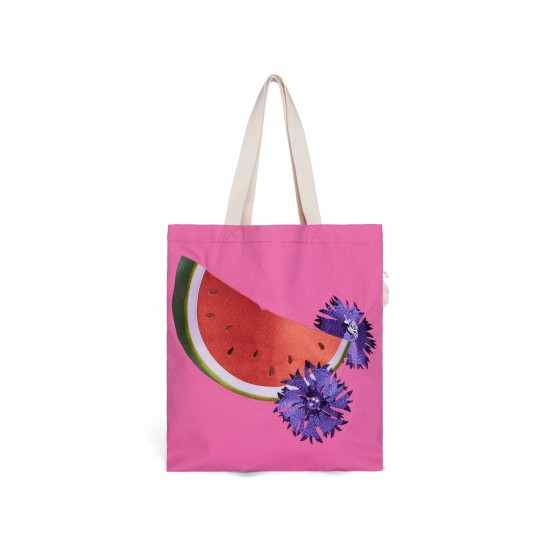 Fruity Canvas Tote