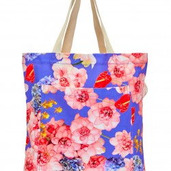 Lotus Canvas Tote