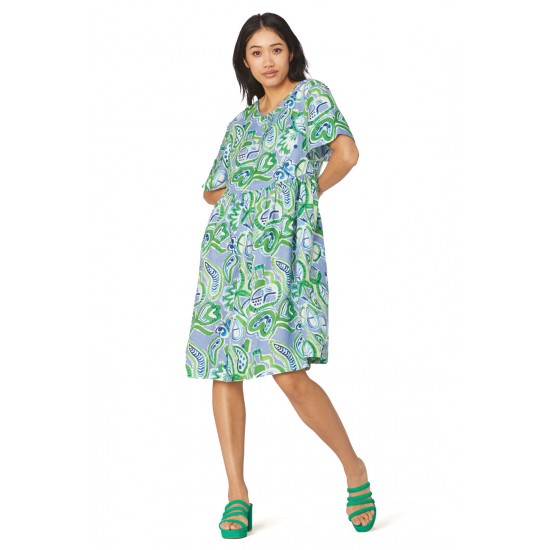 Super Paisley Smock Dress