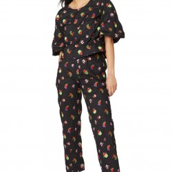 Fruit Tingle Embroidered Pant