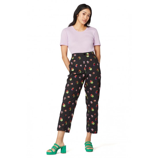 Fruit Tingle Embroidered Pant