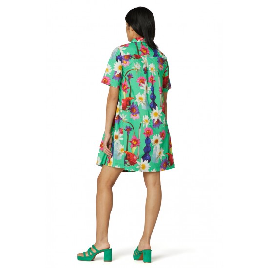 Dragonfruit Shirt Dress