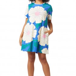 Petal Power Jersey Dress