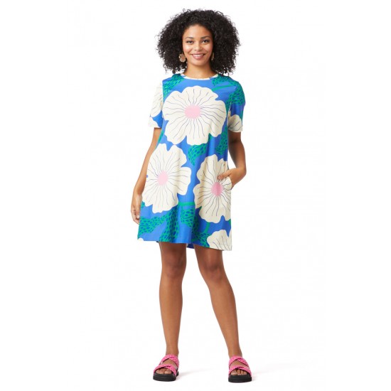 Petal Power Jersey Dress