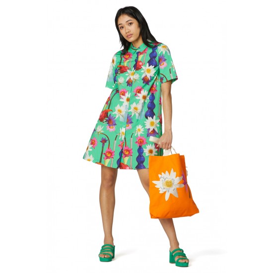 Dragonfruit Shirt Dress